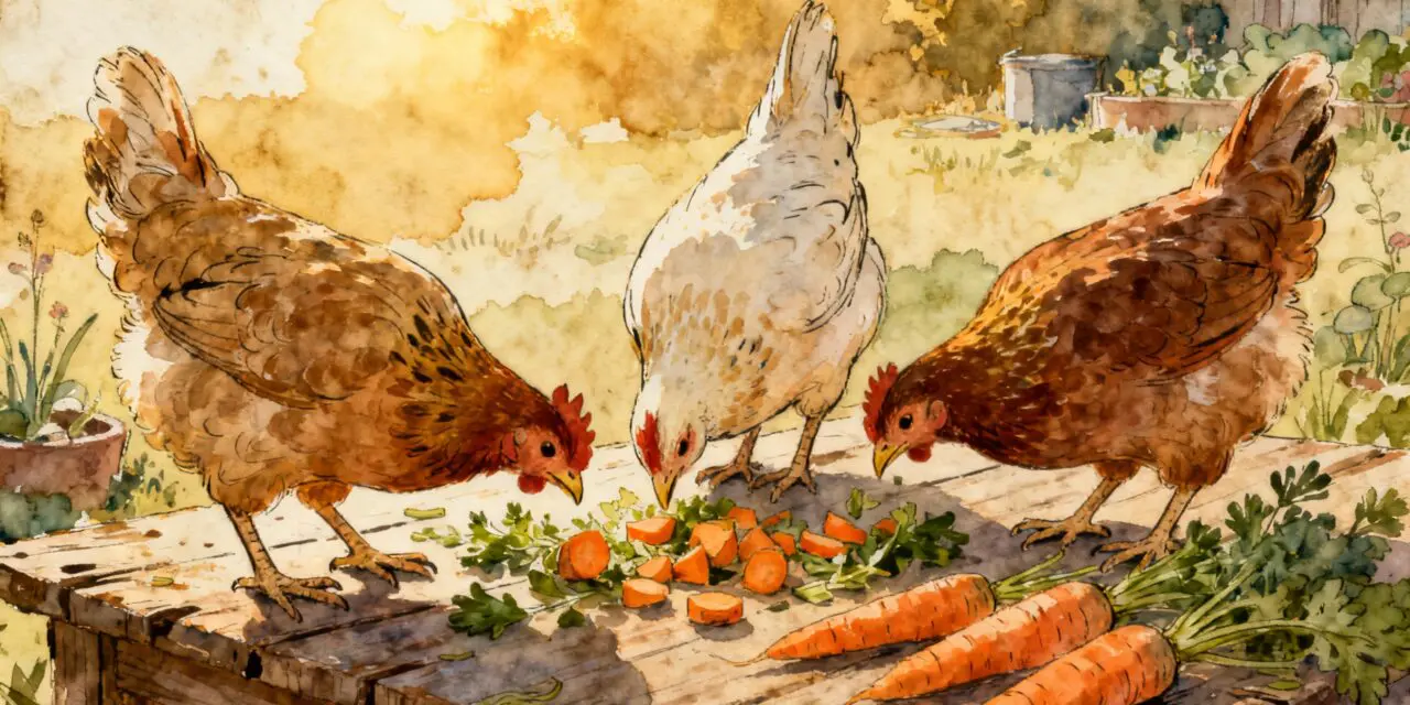 Can Chickens Eat Carrots?