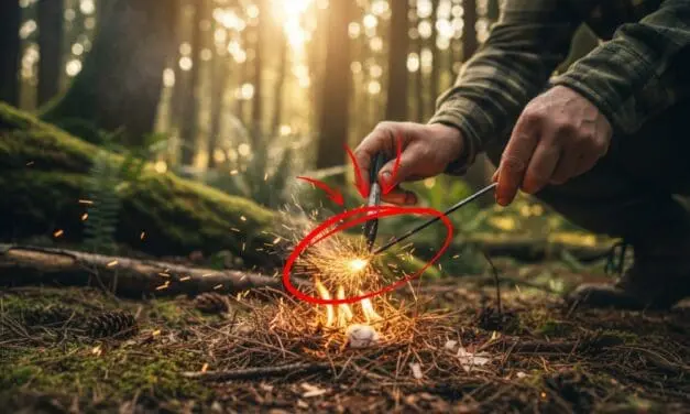 How to Start a Fire with a Sharpie Marker