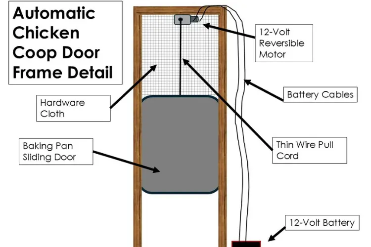 Automatic Chicken Coop Door 4