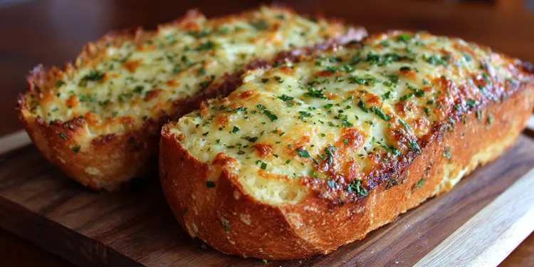 Homemade Garlic Cheese Bread