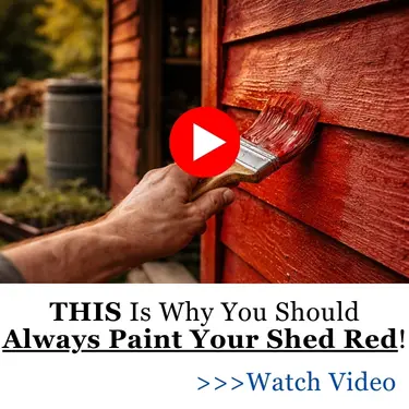 THIS Is Why You Should Always Paint Your Shed Red