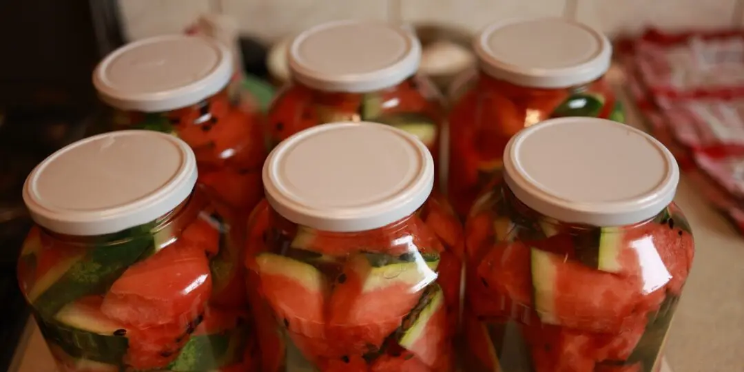 Watermelon in a Jar