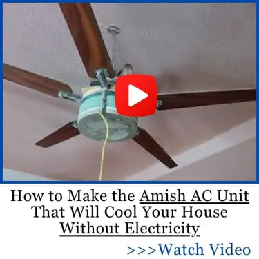How to Make the Amish AC Unit That Will Cool Your House Without Electricity