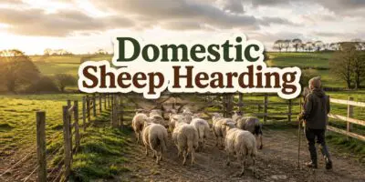 domestic sheep herding