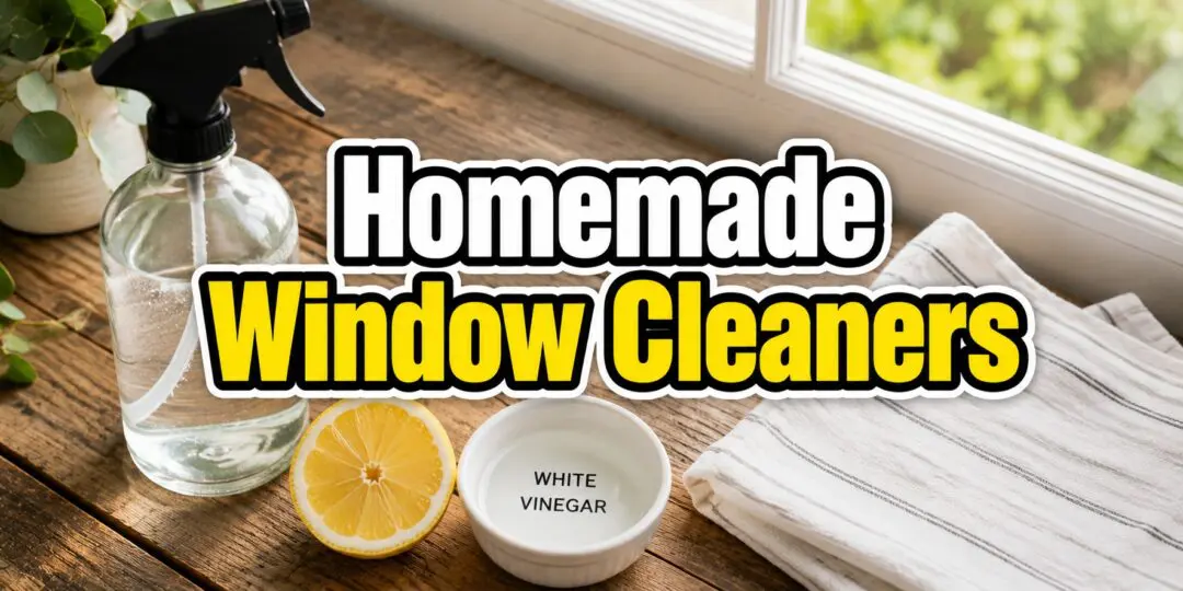 Homemade Window Cleaner: Simple Recipes That Actually Work