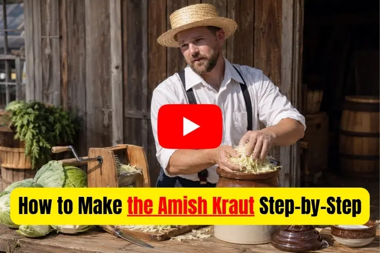 how to make the amish kraut video