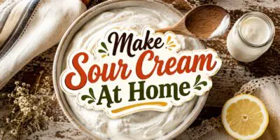 make sour cream at home