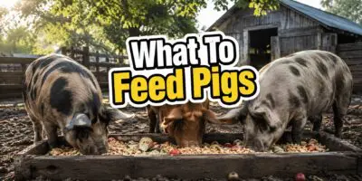what to feed pigs