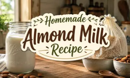 Homemade Almond Milk Recipe &ndash; How to Make It From Scratch