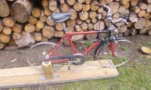 stationary bike generator diy