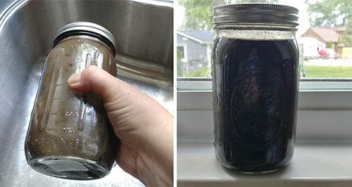 DIY Mason Jar Soil Test