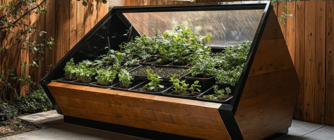 DIY Outdoor Mini Greenhouse For Year-Round Vegetables