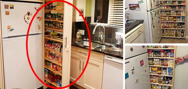 DIY: Hidden Kitchen Pantry