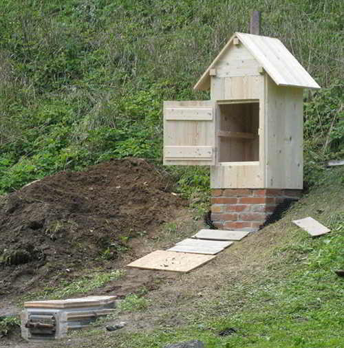 how to build a smokehouse