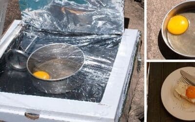 DIY Solar Oven From A Pizza Box