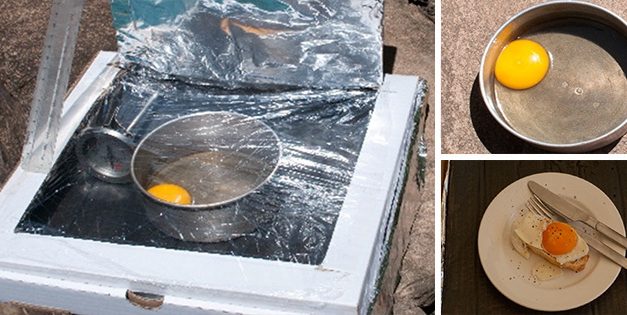 DIY Solar Oven From A Pizza Box
