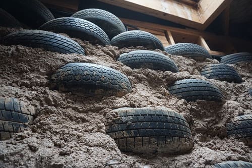 earthship wall