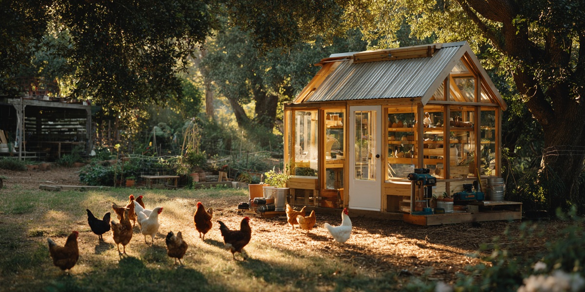 How to Build a Chicken Coop With $50 In One Hour