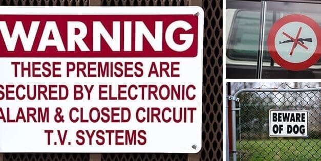 Avoid These 6 Signs On Your Property
