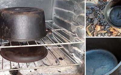 How To Restore A Cast Iron You Bought At Garage Sales