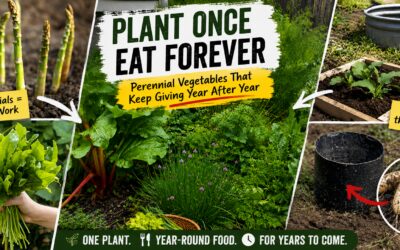 Veggies You Only Plant Once And Harvest Forever