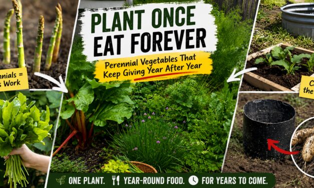 Veggies You Only Plant Once And Harvest Forever