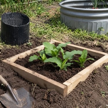garden bed DIY