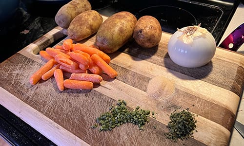 ingredients for amish stew