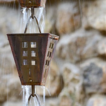 How to Collect Rainwater Without Gutters