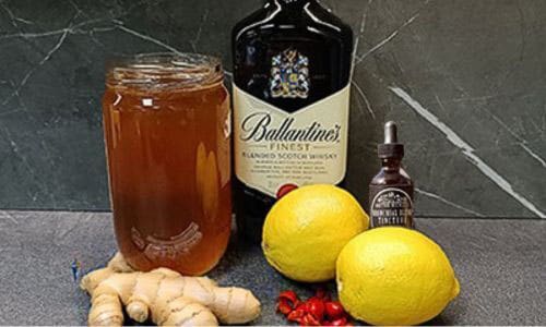 DIY Cowboy Cough Syrup with Whiskey