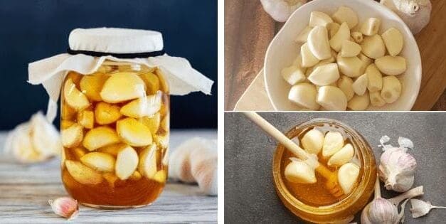 DIY Fermented Garlic In Honey