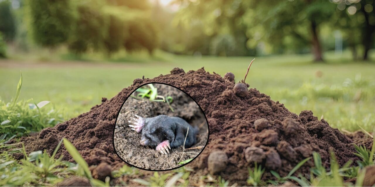 Mole Management: How to Identify Mole Activity and Protect Your Crops