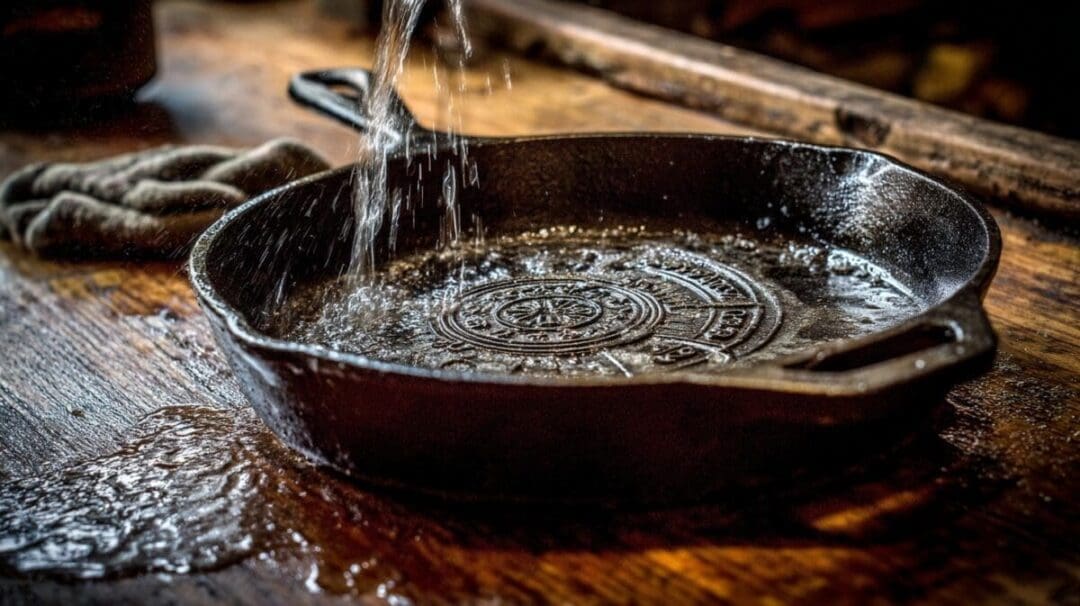 How to Clean a Cast Iron Skillet – The RIGHT Way