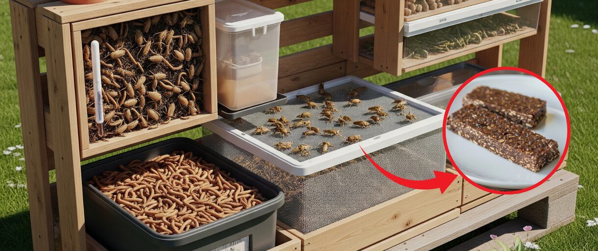 DIY Edible Insect Farm