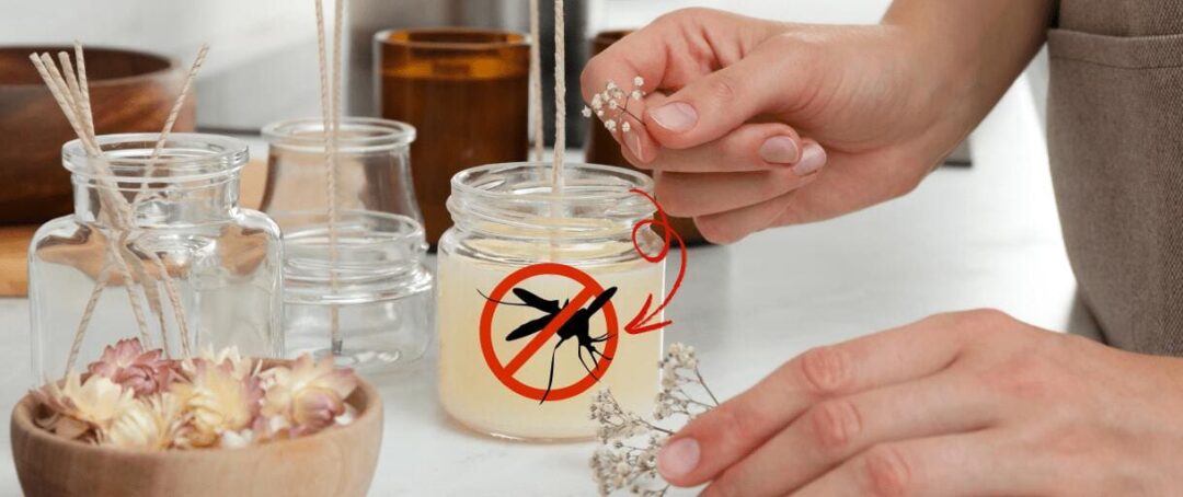 DIY Mosquito Repellent Candles