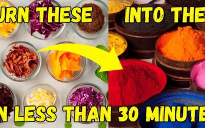 DIY Non-Toxic Dyes