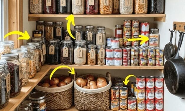 How to Store 2+ Years Worth of Food in a Small Pantry