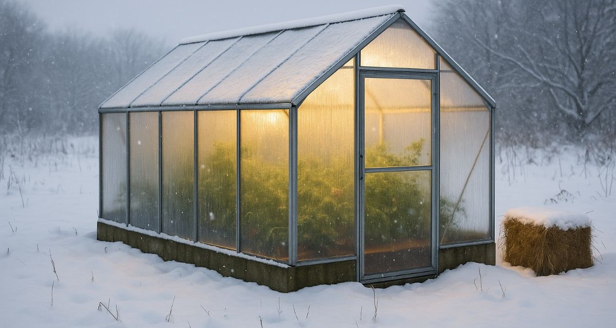 How to Keep A Greenhouse Warm in Winter