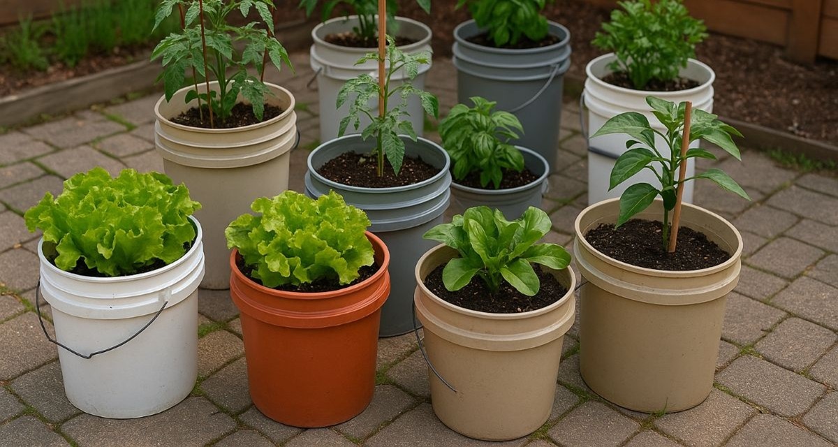 Bucket Gardening: How to Grow Your Own Food Anywhere