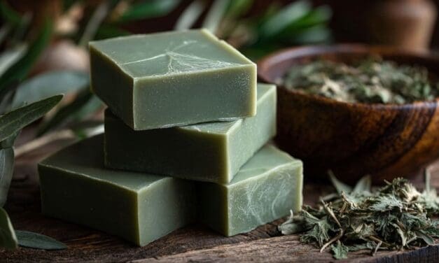 Homemade Medicinal Nettle Soap (Step By Step Recipe)