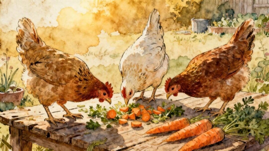 Can Chickens Eat Carrots?