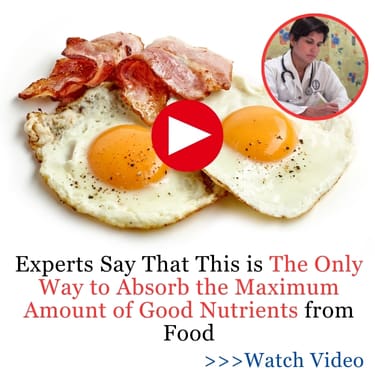 Experts Say That This is The Only Way to Absorb the Maximum Amount of Good Nutrients from Food HMD