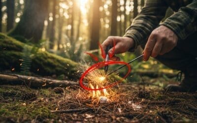How to Start a Fire with a Sharpie Marker
