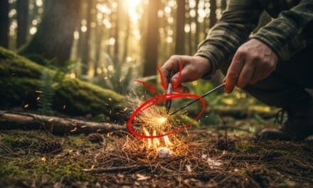 How to Start a Fire with a Sharpie Marker