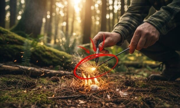 How to Start a Fire with a Sharpie Marker