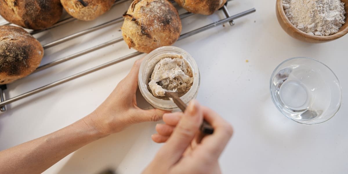 Image showcasing How to Start a Reliable Off-Grid Sourdough Culture Using Only Flour & Water - Self Sufficient ...