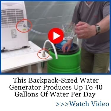 This Backpack-Sized Water Generator Produces Up To 40 Gallons Of Water Per Day
