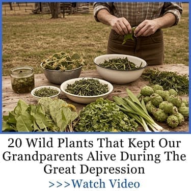 Wild Plants That Kept Our Grandparents Alive During The Great Depression FG