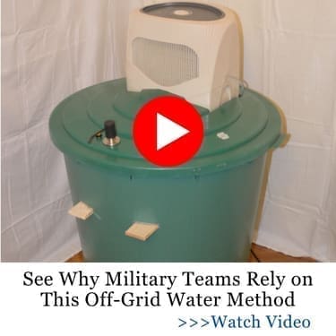military water off grid H2O