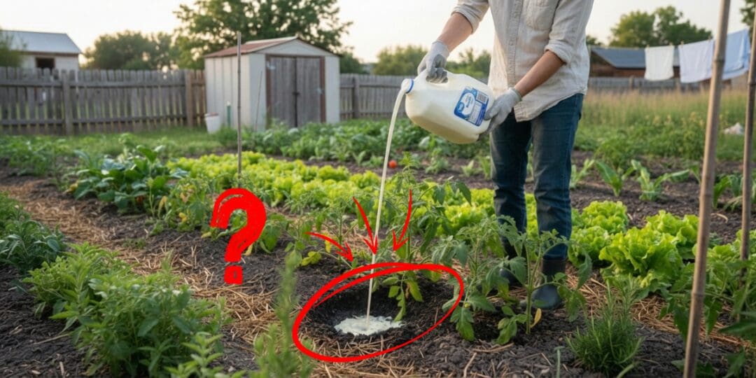 What Happens if You “Water” Your Garden With Spoiled Milk